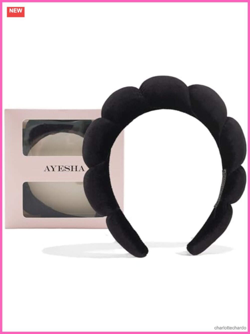 Spa Headband for Washing Face Makeup Skincare Soft Sponge